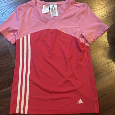 Adidas Pink Sports Shirt Gr. 164