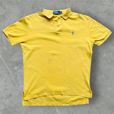 Vintage Ralph Lauren Poloshirt -Grösse M- Gelb