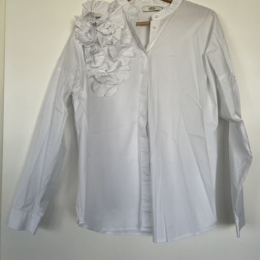 Bluse mit 3D Blüten