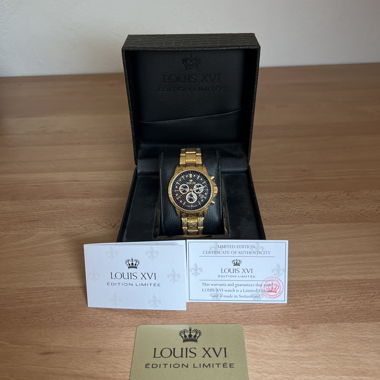 Louis XVI Edition Limitee Herrenuhr Gold