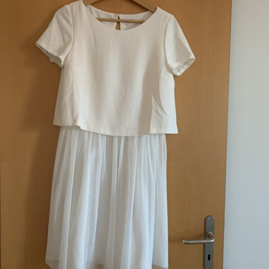 Weisses Kleid Repetto Grösse 38