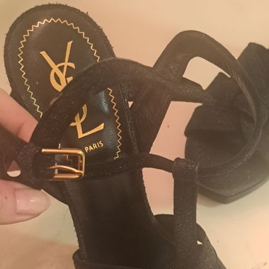 YSL Saint Laurent Plateau Sandalen ungetragen 