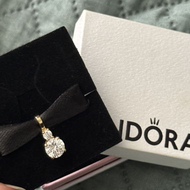pandora Anhänger Gold/diamand 
