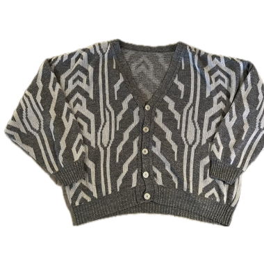 Grey Vintage Cardigan