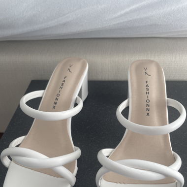 Schuhe mit Blockabsatz