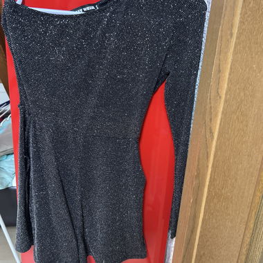 Black jumpsuit with long sleeve