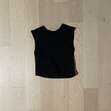 Black Zara Crop Top