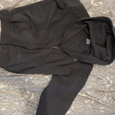 Karl Kani zip Hoodie grau