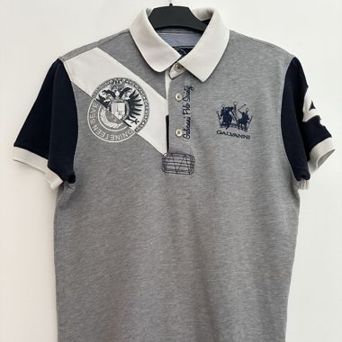Graues Polo Galvanni S
