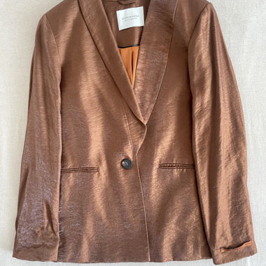 Shiny Brown Blazer 