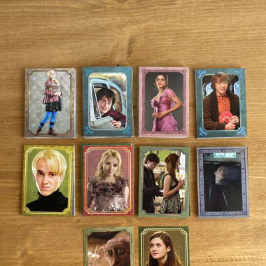 Ca. 110 Harry Potter Sammelkarten Panini