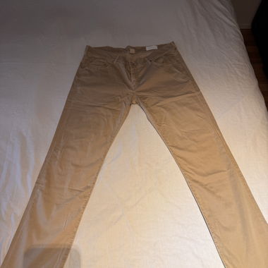 Beige casual Hose