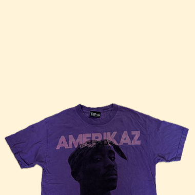 Vintage y2k Tupac tee America most wanted t-shirt