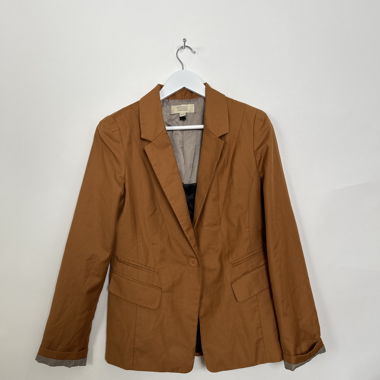 Blazer Marrone Bershka