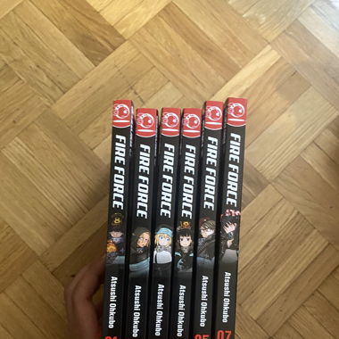 Fire Force Manga Band 1, 2, 3, 4, 5 und 7