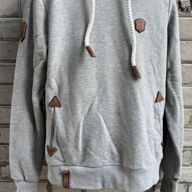 Naketano Pullover hellgrau