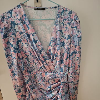 Stretch Flower Dress - GUESS Size S