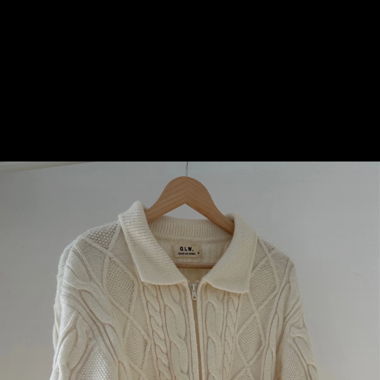 GLW Knitwear Full Zip S