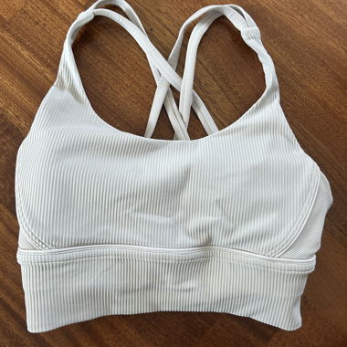 Reggiseno sportivo Lululemon grigio