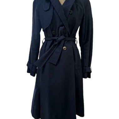 Manteau Trench Navy Sonia Rykiel