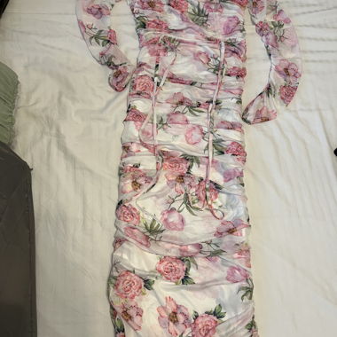 Fitted Floral Dress