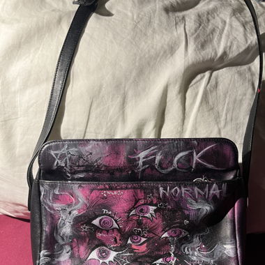 Selfmade Pink Eyes Purse