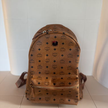 Brown MCM Backpack