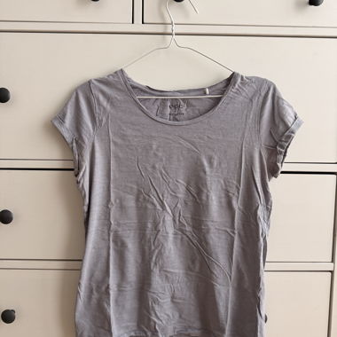 T-shirt da donna grigio