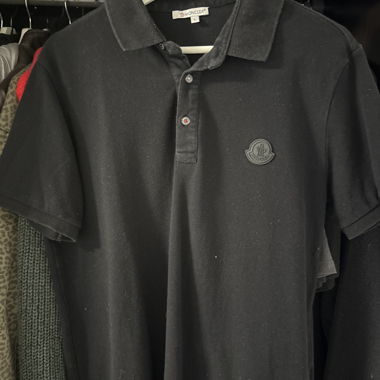 Polo Moncler nero