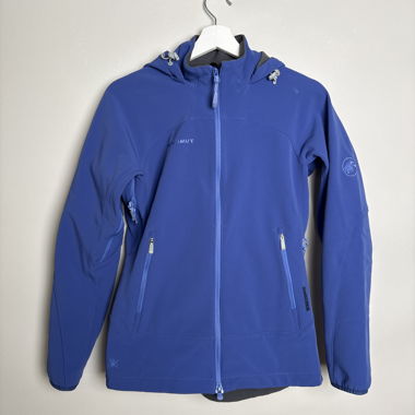 Veste à capuche Mammut Blue