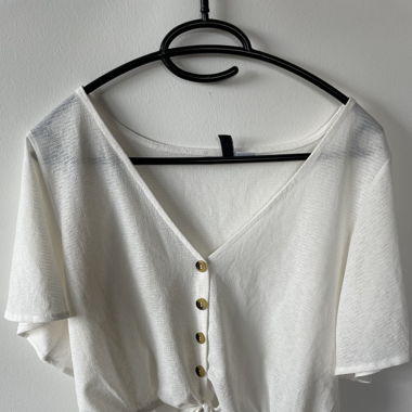 Weisse Bluse