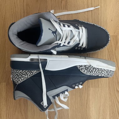 Sneakers Jordan blu navy/grigio chiaro EU 45