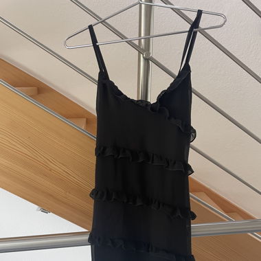 Sommerkleid / schwarz / S