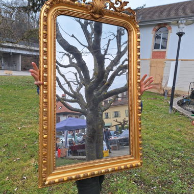 Large Baroque Gold Mirror