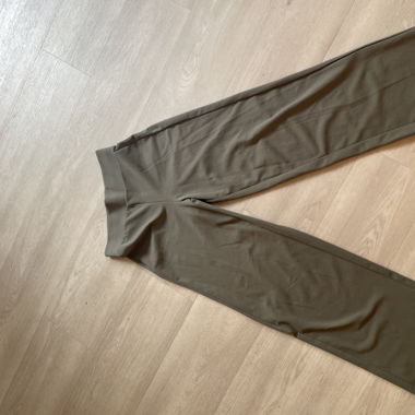 Wide Leg Pants olive/anthracite