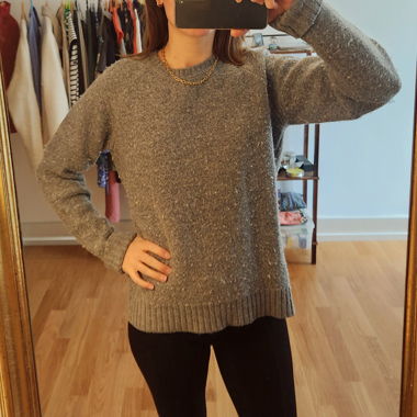 Magliera Veneta sweater 50% wool grey