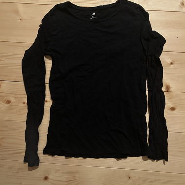 basic schwarzes Oberteil