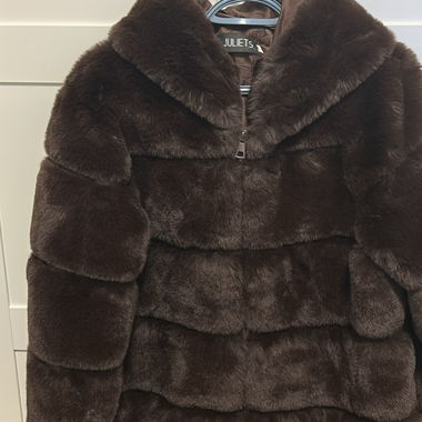 Faux Fur Lined Coat