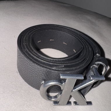 Ceinture en Cuir Calvin Klein 115cm noire