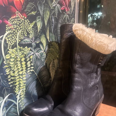 Leder Stiefeletten  