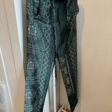 Pantalon bohème en satin