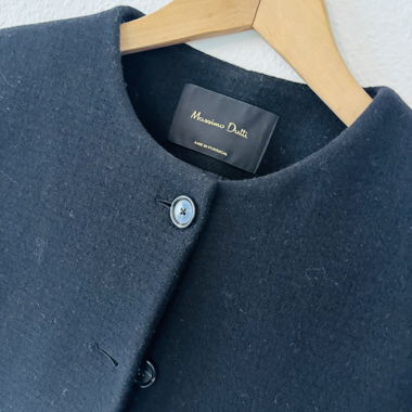 Blazer nero Massimo Dutti