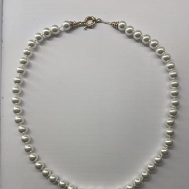 Modeschmuck Perlenkette 
