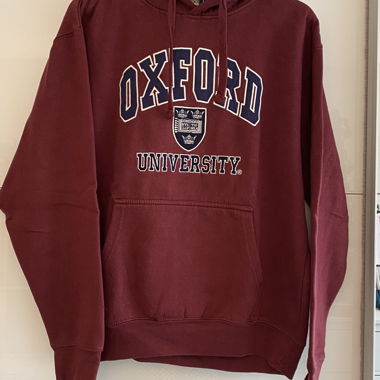 Felpa con cappuccio Oxford University