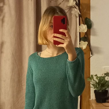 Gestrickter Pulli