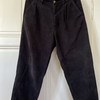 Pantalon en velours côtelé