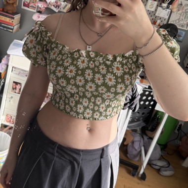 Floral Crop Top