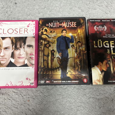 DVD-Filme 3er Set
