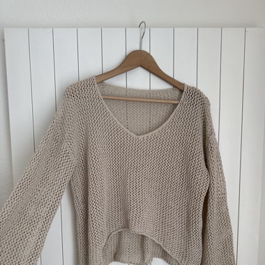 Haut/pull crochet