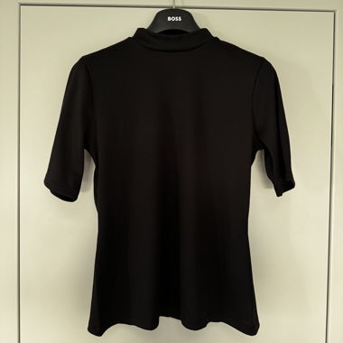 HUGO Black Ribbed Shirt